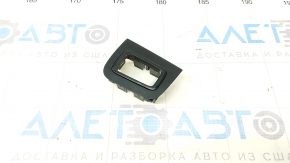 Rear left window lift control trim Mercedes GLC 16-22 black