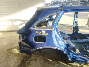 Quarter wing rear right Mercedes GLC 16-22 SUV on the body, blue, pokes