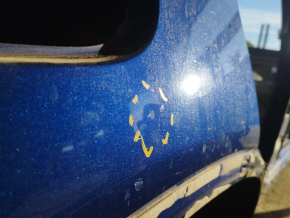 Quarter wing rear right Mercedes GLC 16-22 SUV on the body, blue, pokes