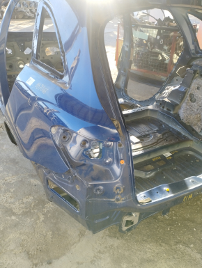 Quarter wing rear left Mercedes GLC 16-22 SUV on the body, blue, pokes