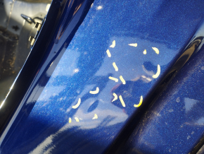 Quarter wing rear left Mercedes GLC 16-22 SUV on the body, blue, pokes