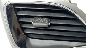 Front panel air duct deflector left Jeep Cherokee KL 19 - black gloss, gray with chrome, cracked handle
