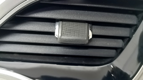 Front panel air duct deflector right Jeep Cherokee KL 19 - black gloss, gray with chrome, cracked handle