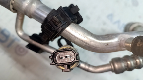 Air conditioner heater-condenser tube Hyundai Sonata 15-17 2.4