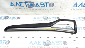 Dashboard cover right Ford Fusion mk5 17-20 graphite with aluminum insert