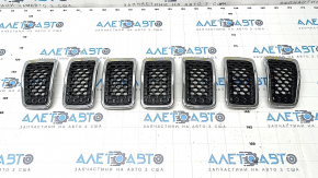 Radiator grille grill Jeep Cherokee KL 19-rest chrome set 7pcs, sand