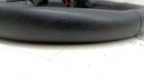 Naked steering wheel Ford Fusion mk5 17-20 leather black with heating, scratches