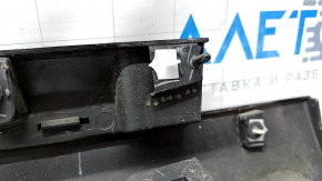 Left threshold Ford Fusion mk5 13-20 black, with seals, broken fasteners, crack in fastener, scratches