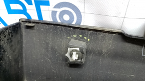 Left threshold Ford Fusion mk5 13-20 black, with seals, broken fasteners, crack in fastener, scratches