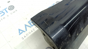 Left threshold Ford Fusion mk5 13-20 black, with seals, broken fasteners, crack in fastener, scratches