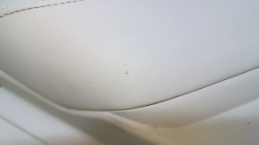 Door trim card rear left Lexus RX350 RX450h 10-15 beige with beige insert leather, armrest beige leather, scuffs, dent, bump, abrasions