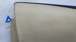 Door trim card front left Lexus RX350 RX450h 10-15 beige with beige insert leather, armrest beige leather, for seat memory, for cleaning, bumps, scratches, dents, abrasions