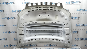 Hood bare Jeep Cherokee KL 19-21 aluminum, white PW7, dents, bumps