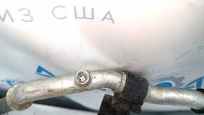 Air conditioner tube compressor-heater Hyundai Sonata 11-15 hybrid, type 2, without cap
