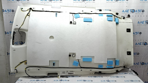 Jeep Cherokee KL 19 headlining - gray, without sunroof, scratches, dented, for dry cleaning