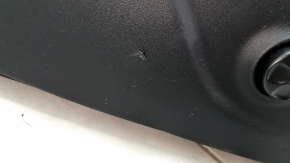 Passenger seat Jeep Cherokee KL 19- with AIRBAG, leather black with perforation, electric, scratches, scratches on the lining, for cleaning