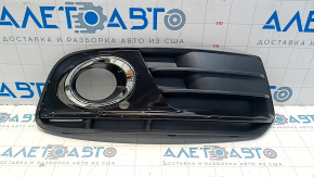 Lower grille front bumper right Audi Q5 8R 13-17 rest chrome under fog lights