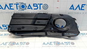 Lower grille front bumper right Audi Q5 8R 13-17 rest chrome under fog lights