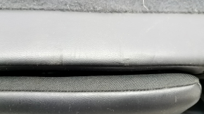 Rear row of seats 2nd row Jeep Cherokee KL 19 - black leather with perforation, for cleaning, scratches, dents