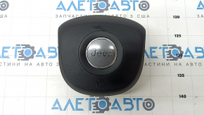Airbag in the steering wheel driver's Jeep Cherokee KL 19-21 black, rusty pyropatron