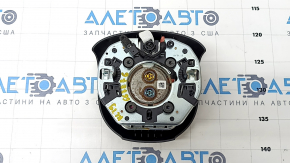 Airbag in the steering wheel driver's Jeep Cherokee KL 19-21 black, rusty pyropatron