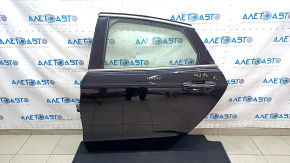 Door assembly rear left Ford Fusion mk5 13-20 black UM