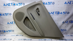 Door trim card rear right Chevrolet Volt 11-15 light gray, armrest gray rubber, scratches, abrasions