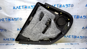 Door trim card rear right Chevrolet Volt 11-15 black, armrest rubber black, scratches, abrasions