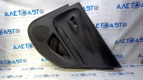 Door trim card rear right Chevrolet Volt 11-15 black, armrest rubber black, scratches, abrasions