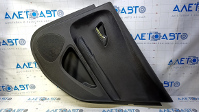 Door trim card rear right Chevrolet Volt 11-15 black, armrest rubber black, scratches, abrasions