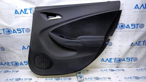Door trim card rear right Chevrolet Volt 16 - black, armrest black rubber, scuffs, scuffs, scratches