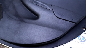 Door trim card rear right Chevrolet Volt 16- black, armrest black rubber, scuffs, bumps, scratches