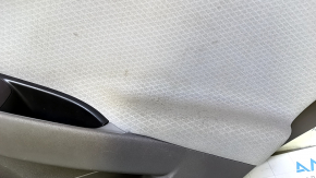 Door trim card rear right Chevrolet Malibu 16- gray with gray insert cloth, armrest gray cloth, scratches, abrasions, for dry cleaning