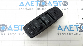 Front left window lift control Jeep Cherokee KL 14 - black, with overlay, 2 auto,