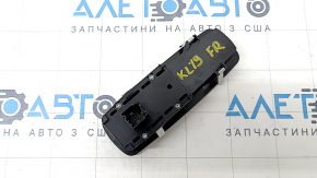 Front right window lift control Jeep Cherokee KL 14 - black, with overlay, auto