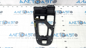 Jeep Cherokee KL 19- AWD Automatic Transmission Shifter Frame, Black with Black Gloss, Butt