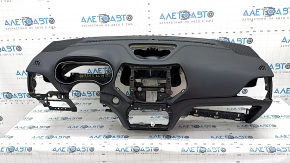 Torpedo front panel with AIRBAG Jeep Cherokee KL 19-21 black