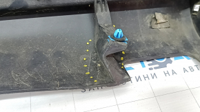 Right threshold Jeep Cherokee KL 14 - structure, scratches, dented fasteners