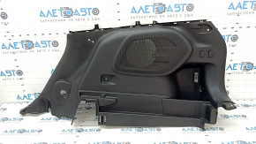 Right arch trim Jeep Cherokee KL 19 - black for electric cover and subwoofer, scratches, worn