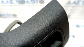 Center console trim with air vent deflector Jeep Cherokee KL 19 - black, scratches