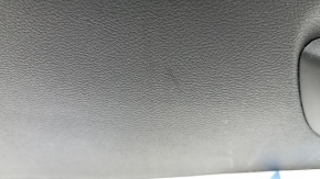 Console center armrest and cup holders Jeep Cherokee KL 19- black, armrest leather, scratches