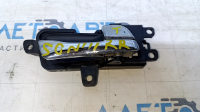 Door handle inner rear right Hyundai Sonata 11-15 chrome