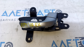 Door handle inner rear right Kia Optima 16-20 gray