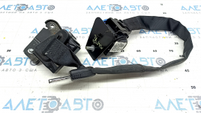 Rear left seat belt paired under pyropatron Ford Fusion mk5 13-16 black