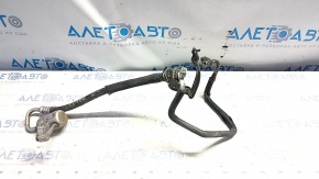 Air conditioning tube condenser-compressor Lexus RX400h 06-09, dented, without cap