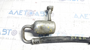 Air conditioning tube condenser-compressor Lexus RX400h 06-09, dented, without cap
