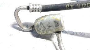 Air conditioning tube condenser-compressor Lexus RX400h 06-09, dented, without cap