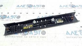 Door sill trim front left Ford Fusion mk5 13-20 black with chrome insert, scratches