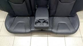 Rear row of seats 2 row Ford Fusion mk5 17-20 leather black, perforation, Titanium, dented leather, for cleaning