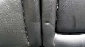 Rear row of seats 2 row Ford Fusion mk5 17-20 leather black, perforation, Titanium, dented leather, for cleaning